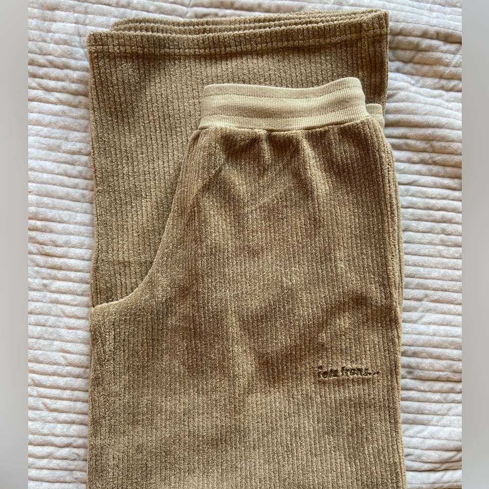 iets frans…| wide leg sweat pants | size medium | women’s